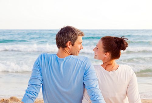 what to expect in recovery from addiction - couple sitting on beach - summit bhc